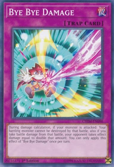 Bye Bye Damage Chaos Impact Yu-Gi-Oh! card