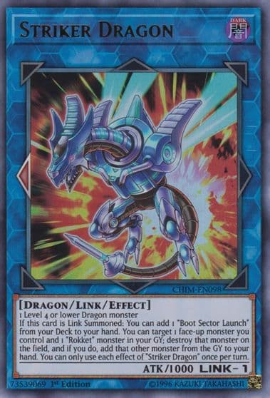 Striker Dragon Chaos Impact Yu-Gi-Oh! card