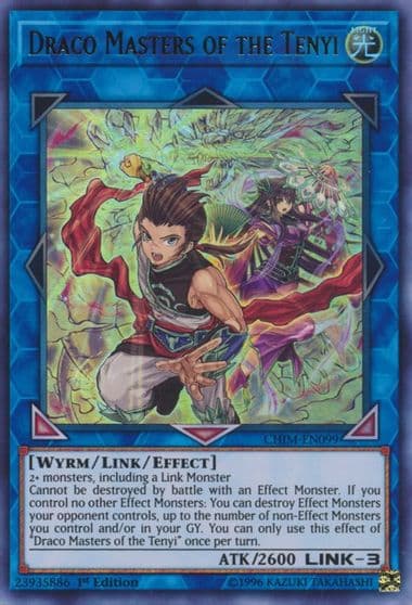 Draco Masters of the Tenyi Chaos Impact Yu-Gi-Oh! card