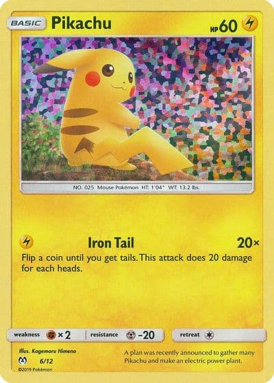 Pikachu McDonald's Promos 2019 Pokemon card