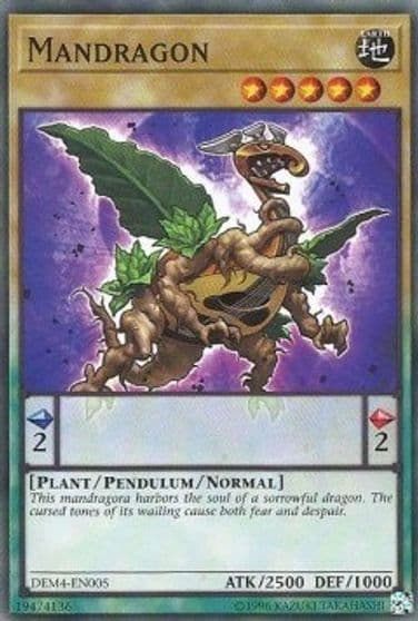 Mandragon Advanced Demo Deck Extra Pack Yu-Gi-Oh! card