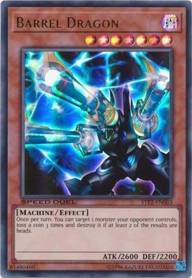 Barrel Dragon Speed Duel: Tournament Pack 2 Yu-Gi-Oh! card