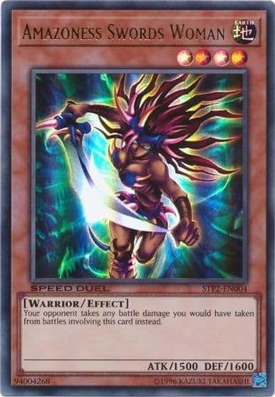 Amazoness Swords Woman Speed Duel: Tournament Pack 2 Yu-Gi-Oh! card