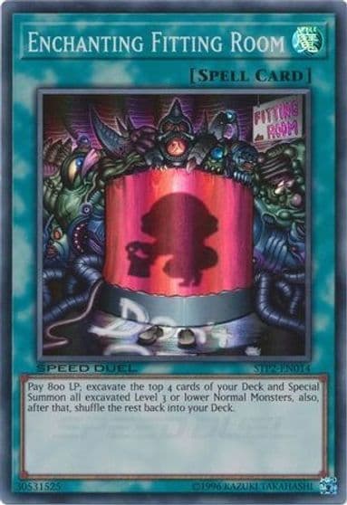 Enchanting Fitting Room Speed Duel: Tournament Pack 2 Yu-Gi-Oh! card