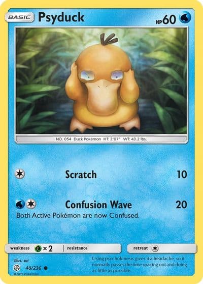 Psyduck SM - Cosmic Eclipse Pokemon card