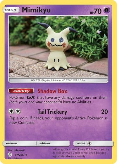Mimikyu (97) SM - Cosmic Eclipse Pokemon card