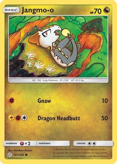 Jangmo-o SM - Cosmic Eclipse Pokemon card