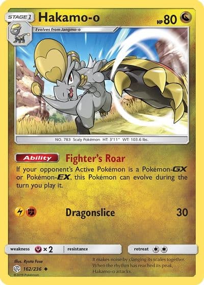 Hakamo-o SM - Cosmic Eclipse Pokemon card
