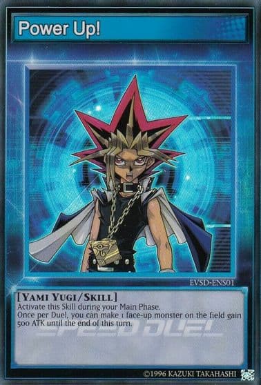 Power Up Event Pack Speed Duel Yu-Gi-Oh! card