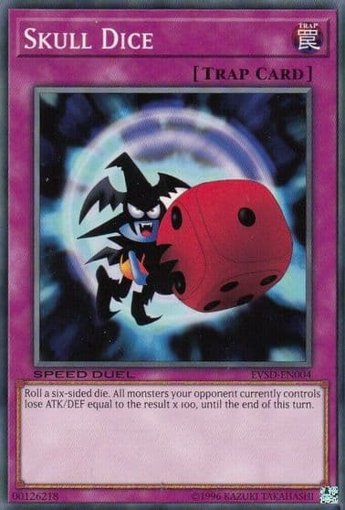 Skull Dice Event Pack Speed Duel Yu-Gi-Oh! card