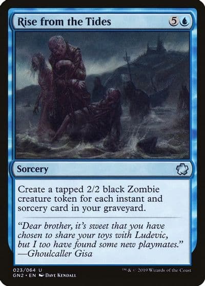 Rise from the Tides Magic Game Night 2019 Magic card