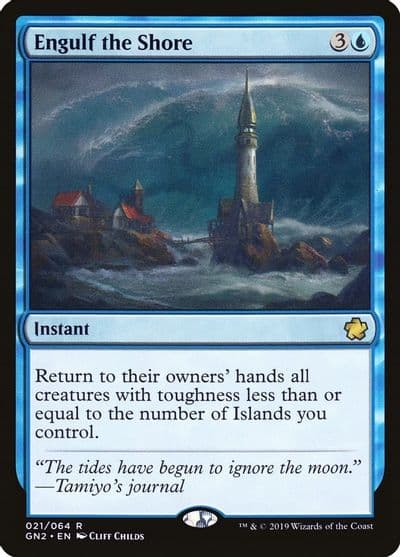 Engulf the Shore Magic Game Night 2019 Magic card