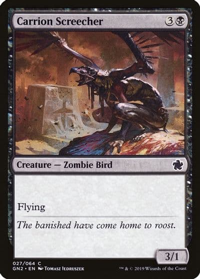 Carrion Screecher Magic Game Night 2019 Magic card
