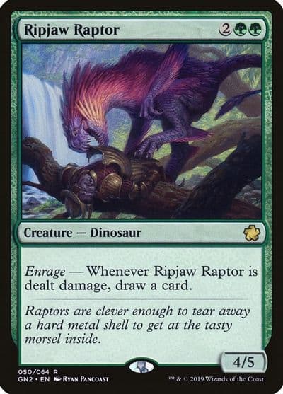 Ripjaw Raptor Magic Game Night 2019 Magic card