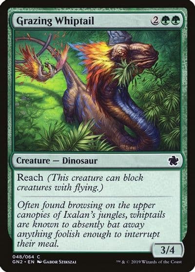 Grazing Whiptail Magic Game Night 2019 Magic card