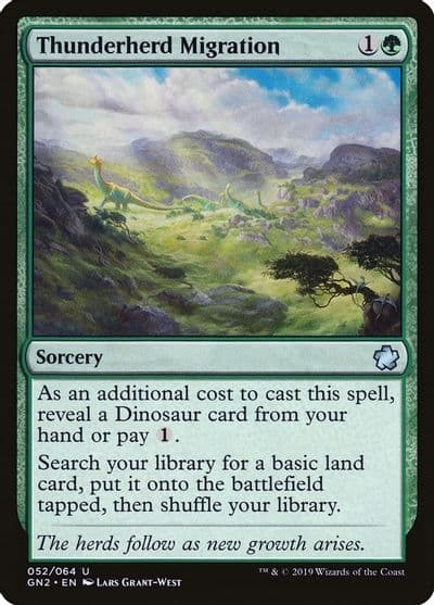 Thunderherd Migration Magic Game Night 2019 Magic card