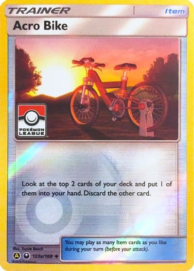 Acro Bike - 123a/168 (Pokemon League) League & Championship Cards Pokemon card