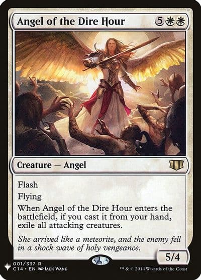 Angel of the Dire Hour The List Reprints Magic card