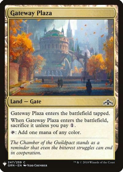 Gateway Plaza The List Reprints Magic card