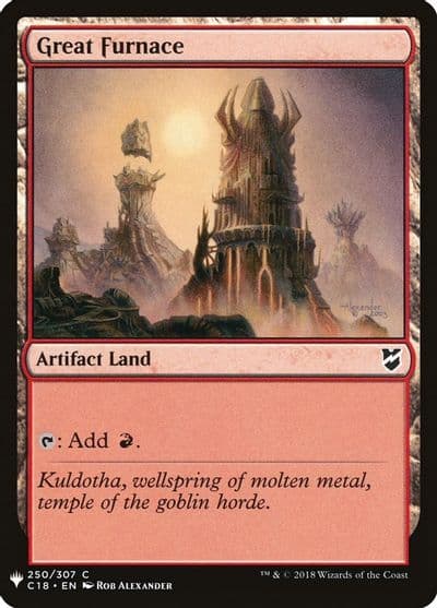 Great Furnace C18 The List Reprints Magic card