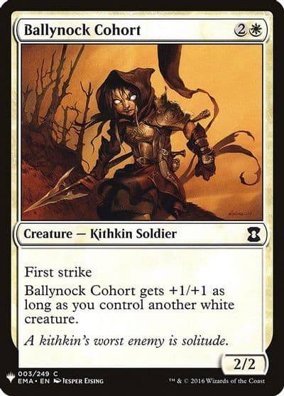 Ballynock Cohort The List Reprints Magic card
