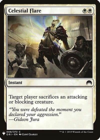 Celestial Flare The List Reprints Magic card