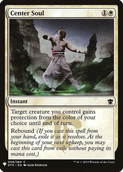 Center Soul The List Reprints Magic card
