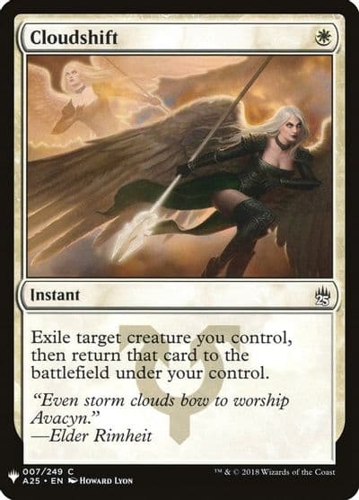 Cloudshift The List Reprints Magic card