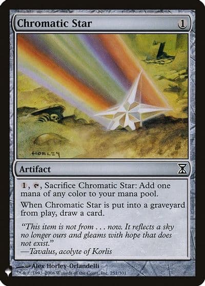 Chromatic Star The List Reprints Magic card