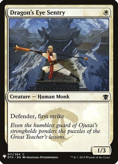 Dragons Eye Sentry The List Reprints Magic card