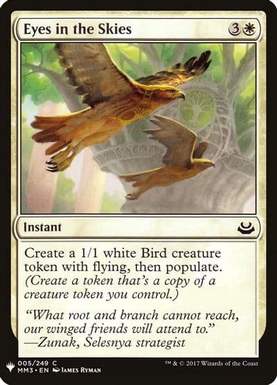 Eyes in the Skies The List Reprints Magic card