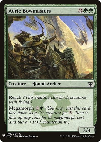 Aerie Bowmasters The List Reprints Magic card