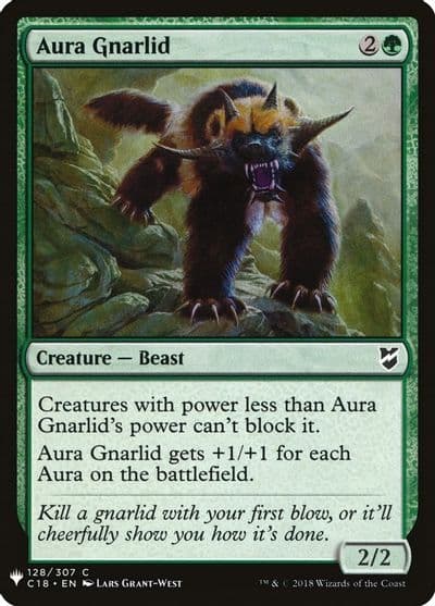 Aura Gnarlid The List Reprints Magic card