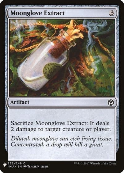 Moonglove Extract The List Reprints Magic card