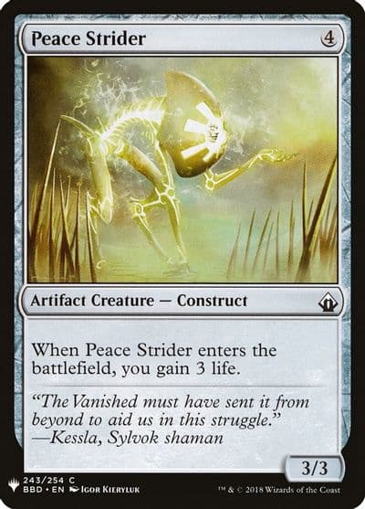 Peace Strider The List Reprints Magic card