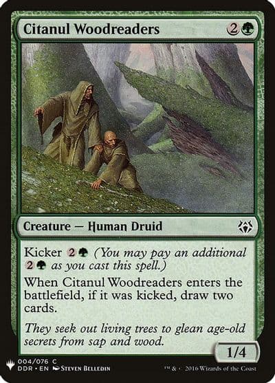 Citanul Woodreaders The List Reprints Magic card