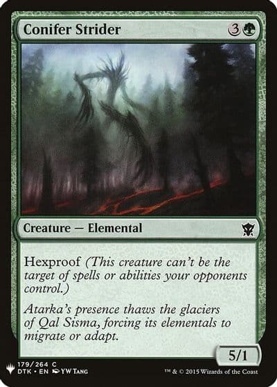 Conifer Strider The List Reprints Magic card