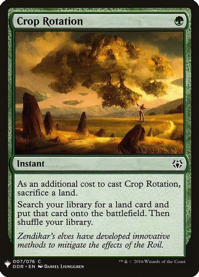 Crop Rotation The List Reprints Magic card
