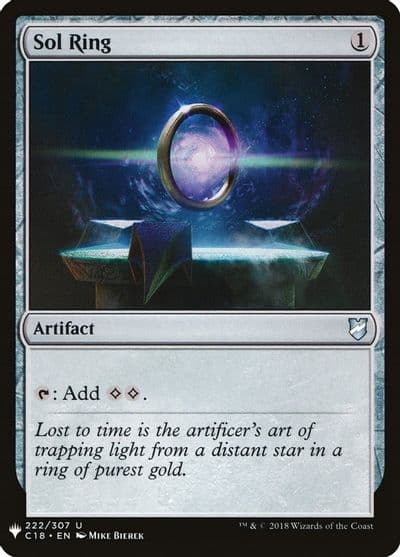 Sol Ring C18 The List Reprints Magic card