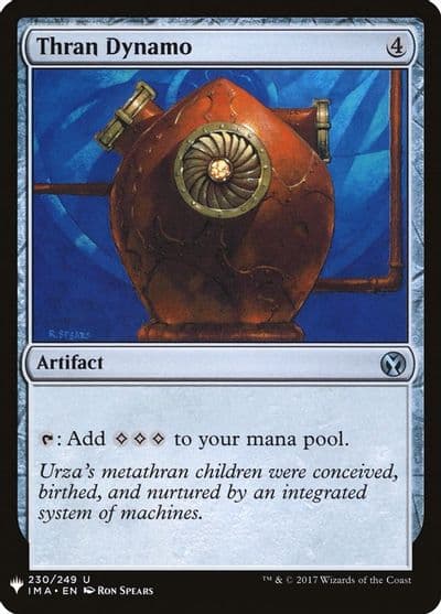 Thran Dynamo The List Reprints Magic card