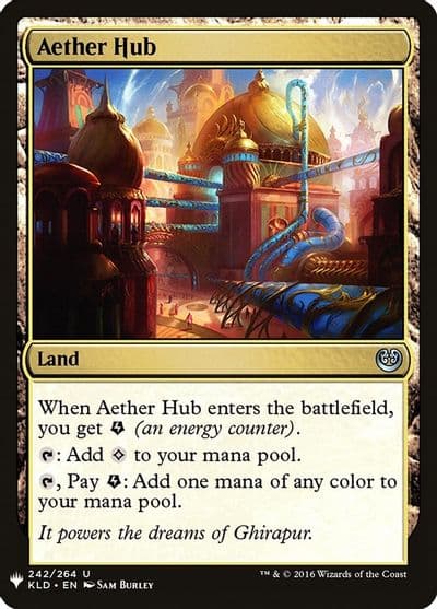 Aether Hub The List Reprints Magic card