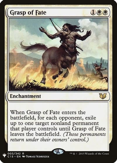 Grasp of Fate The List Reprints Magic card