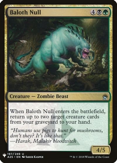 Baloth Null The List Reprints Magic card