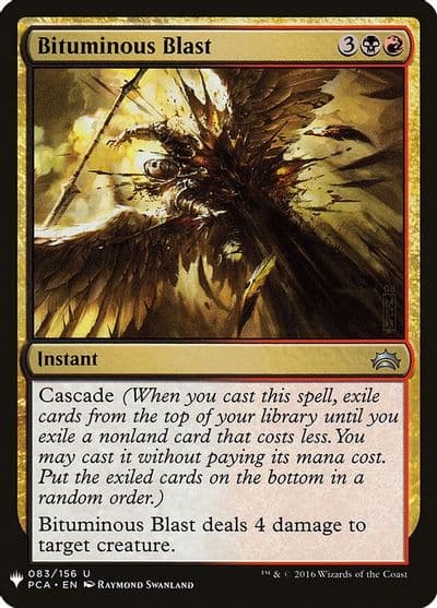 Bituminous Blast The List Reprints Magic card