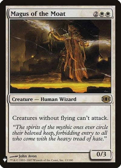 Magus of the Moat The List Reprints Magic card