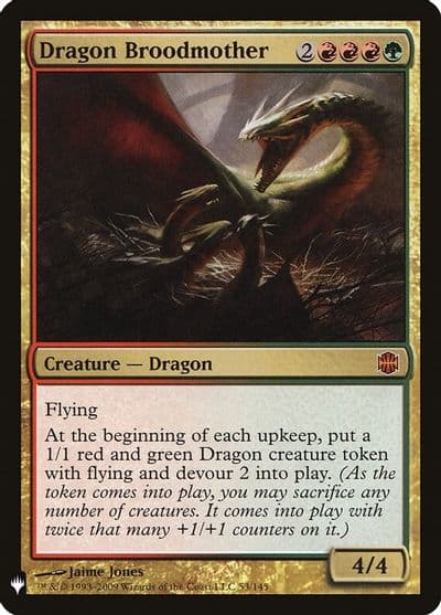 Dragon Broodmother The List Reprints Magic card