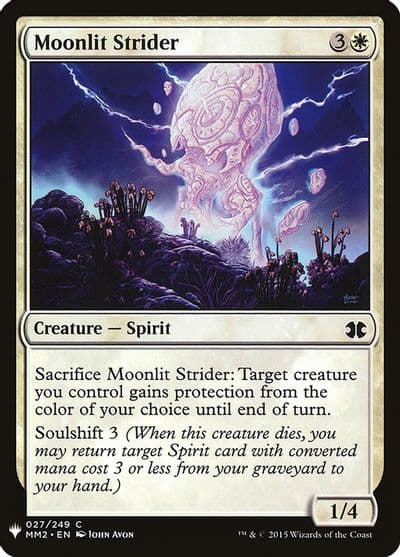 Moonlit Strider The List Reprints Magic card