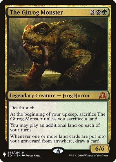 The Gitrog Monster The List Reprints Magic card