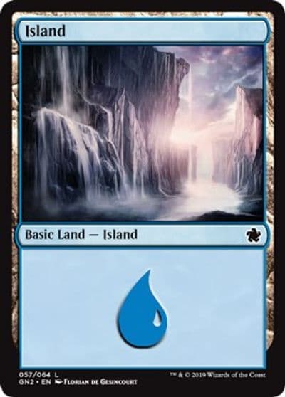 Island 057 Magic Game Night 2019 Magic card