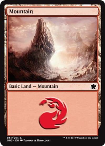 Mountain 061 Magic Game Night 2019 Magic card